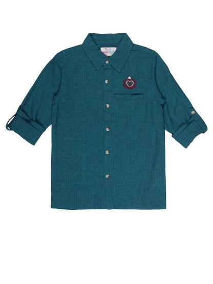 Young Birds Slash Pocket Full Sleeve Shirt
