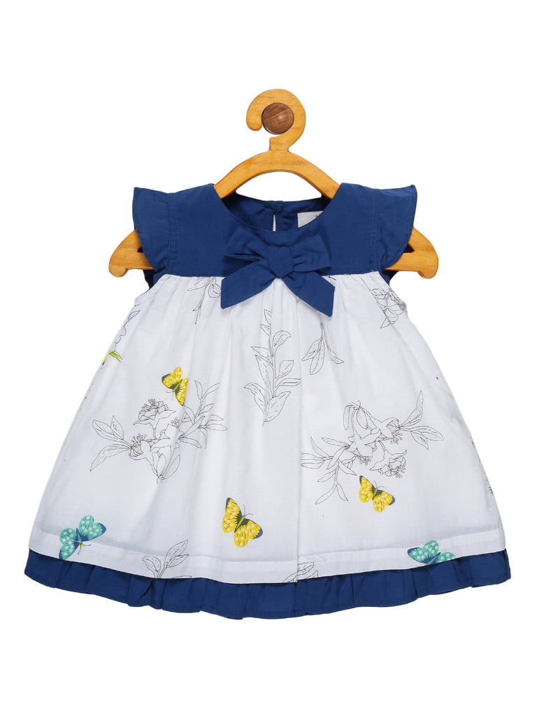 Young Birds Scare Copper Print Dress Young Birds®