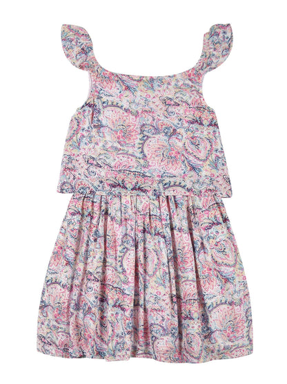 Young Birds Printed Layered Dress