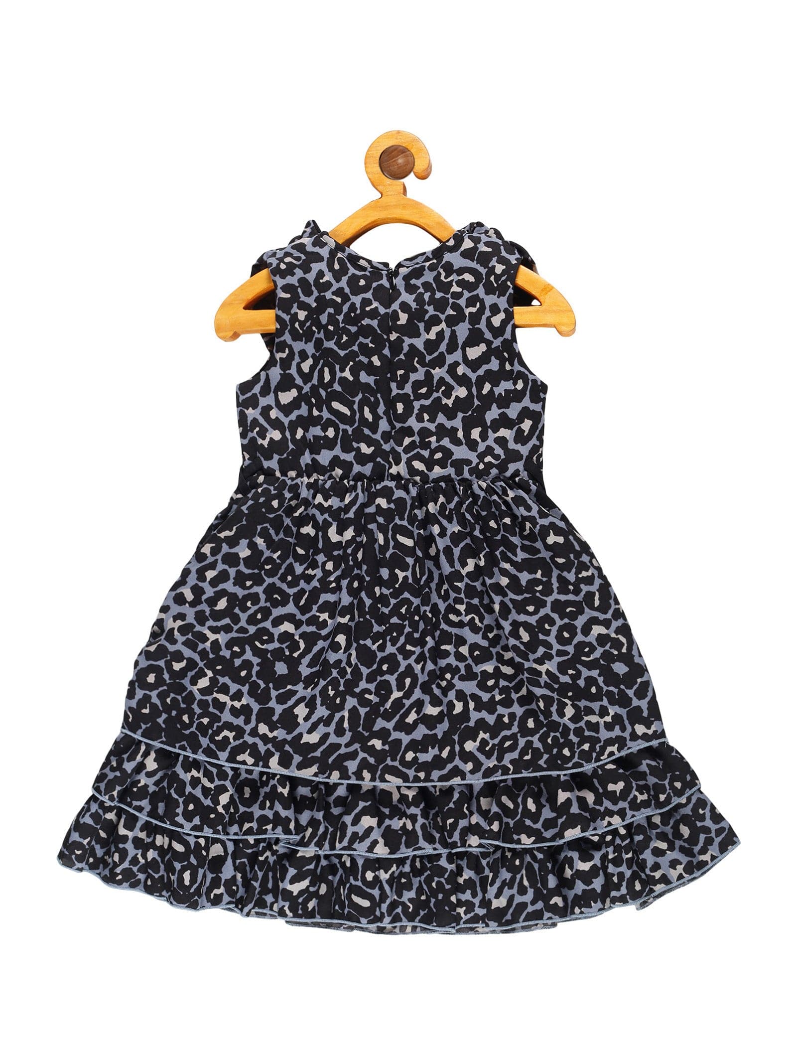 Young Birds Shawl Collar Dress