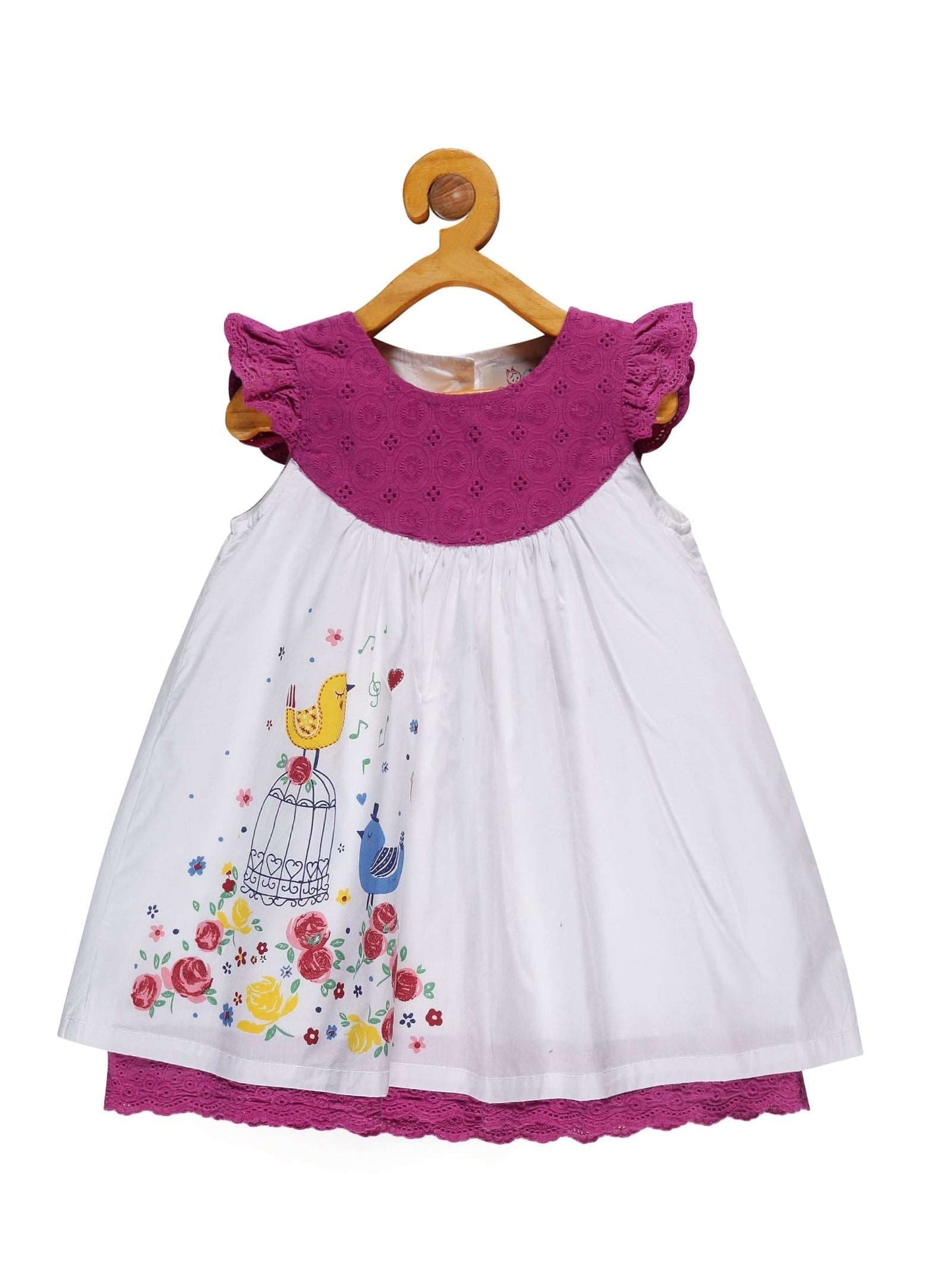 Young Birds Love Birds Lace Dress