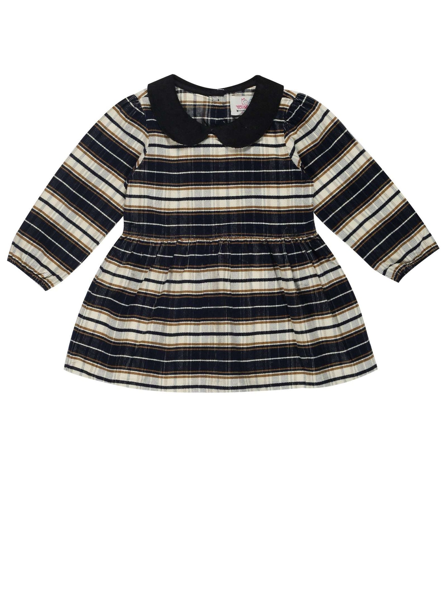 Young Birds Peter pan Long Sleeve Dress