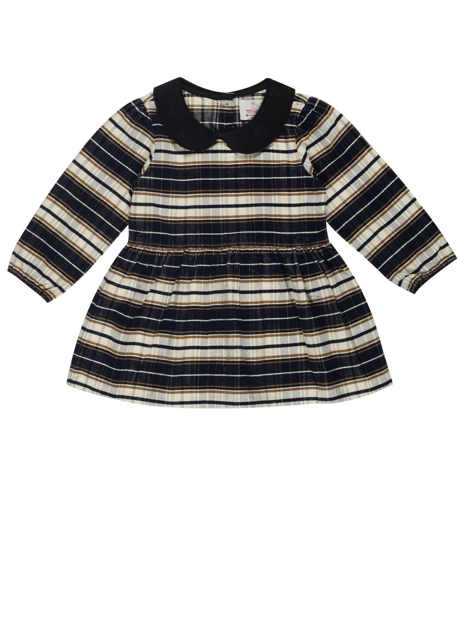 Young Birds Peter pan Long Sleeve Dress