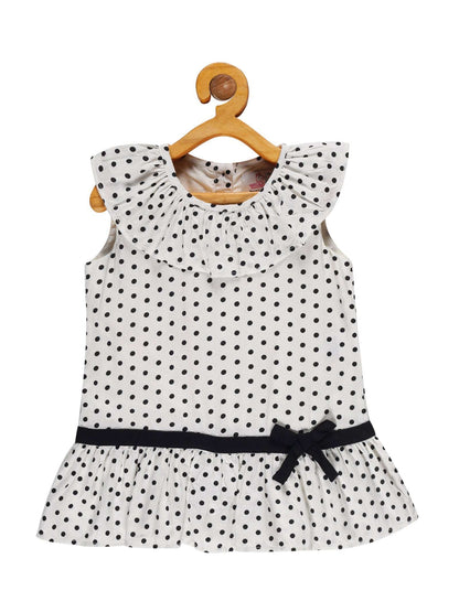 Young Birds Ruffle Neck Top