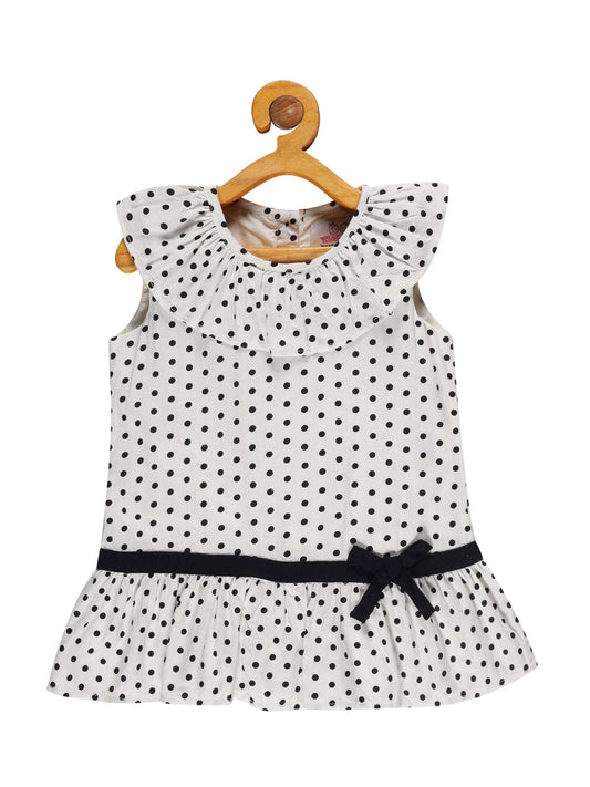 Young Birds Ruffle Neck Top