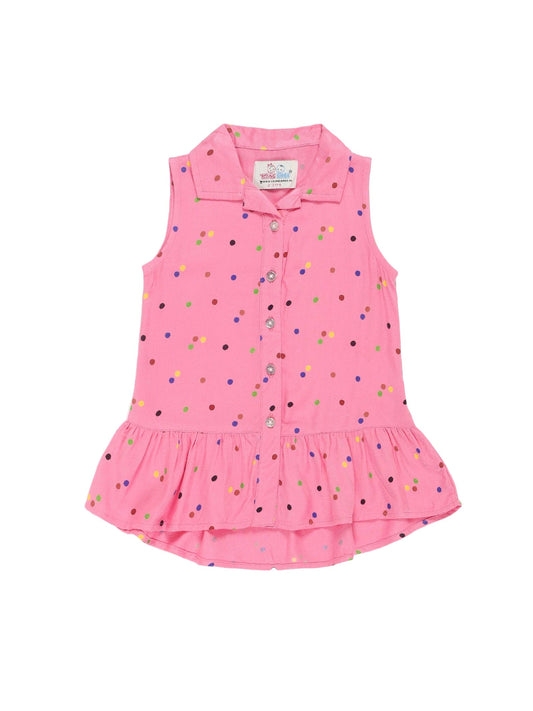 YoungBirds Multi Dot Print Top