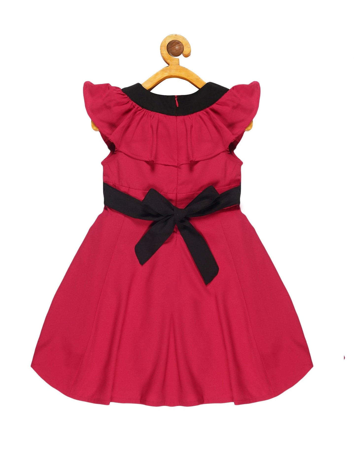Young Birds Round Yoke Collar Dress