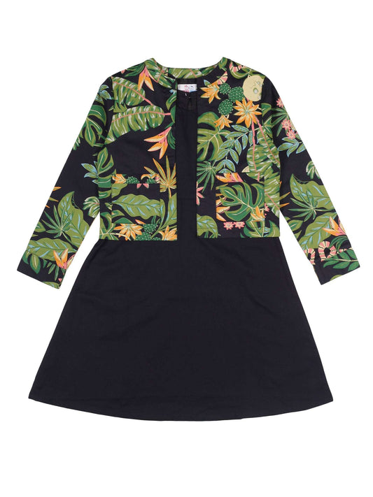 Young Birds Tropical Print Jacket Set