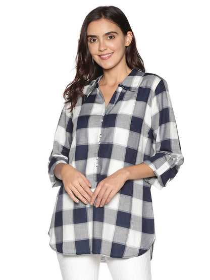 Youngly Ladies Checked Shirt