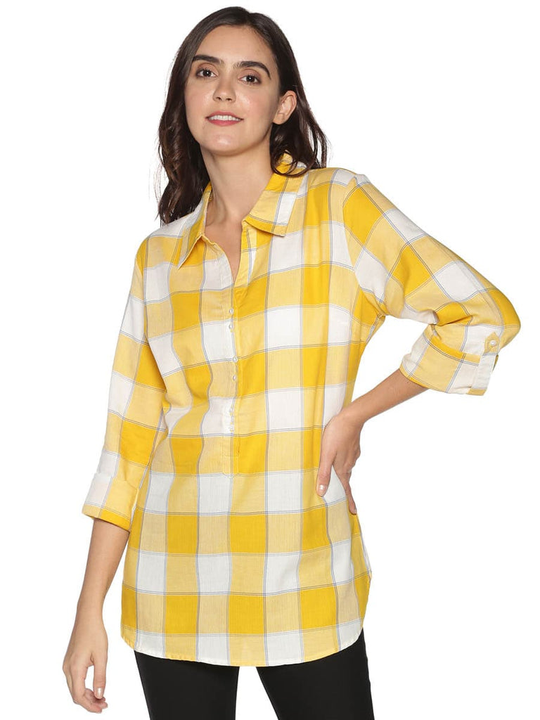 Youngly Ladies Checked Shirt