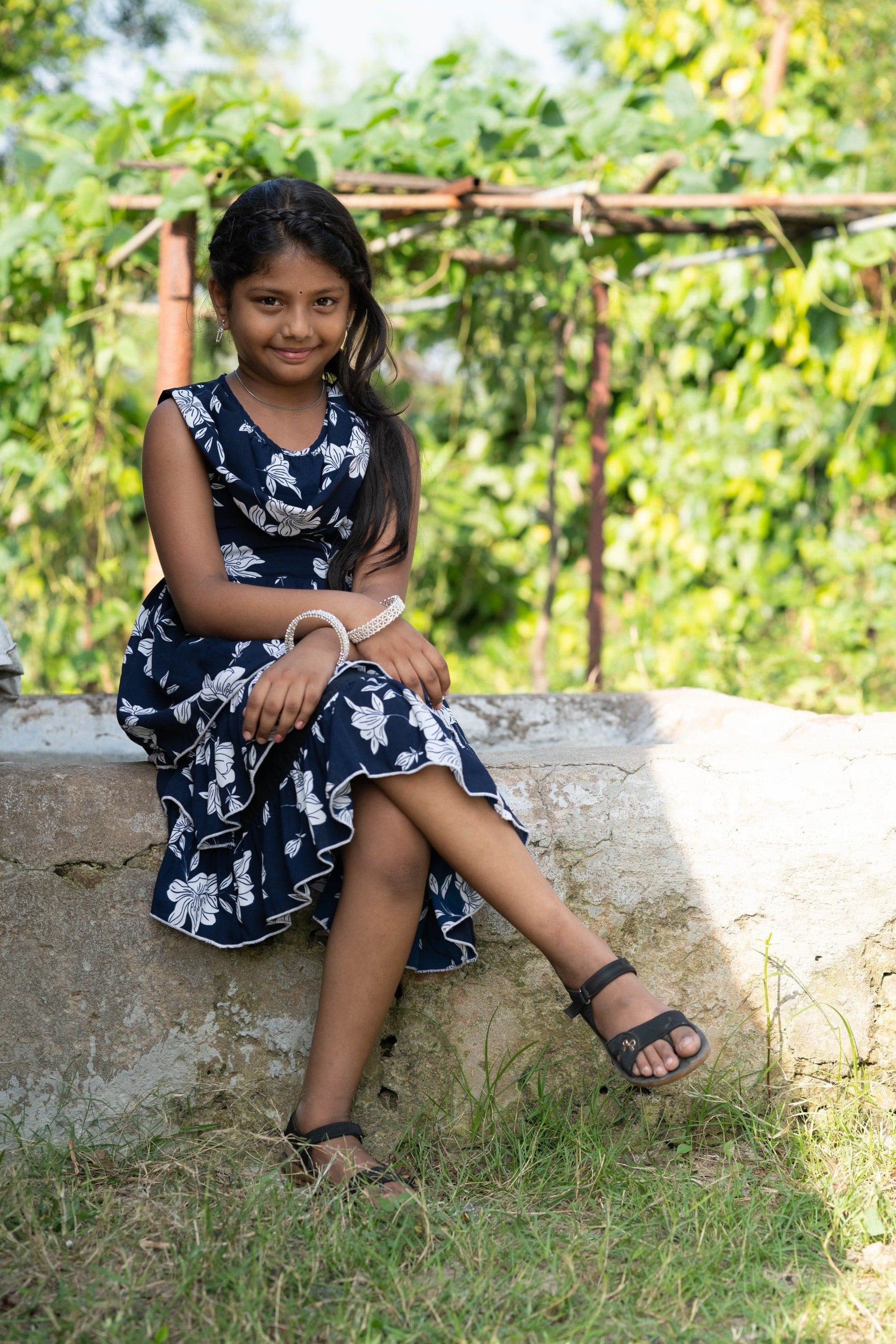 Young Birds Shawl Collar Dress