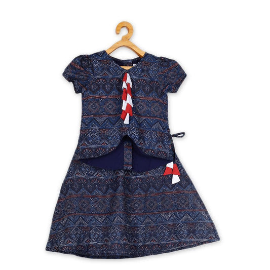 Young Birds Umbrella Cut Silk Set