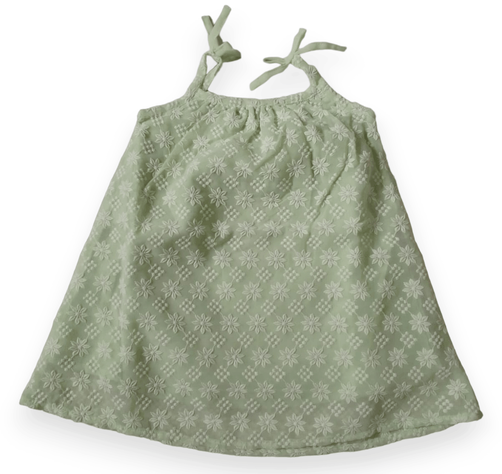Young Birds All Over Embroidery Baby Dress Young Birds®
