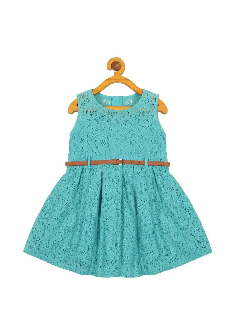 Young Birds Allover Lace Dress