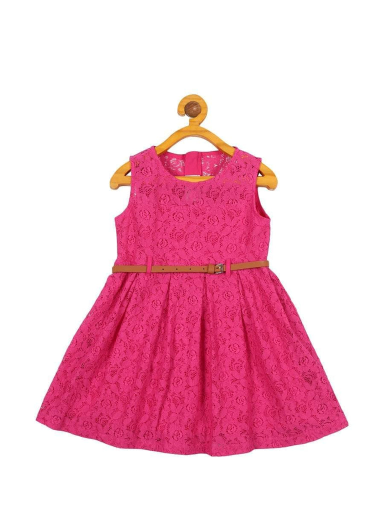 Young Birds Allover Lace Dress