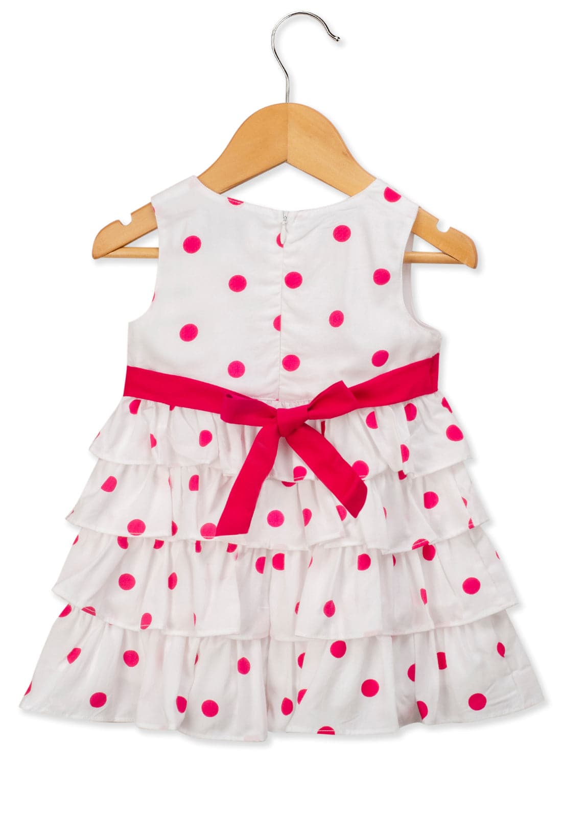 Young Birds Big Polka Dot Ruffle Dress
