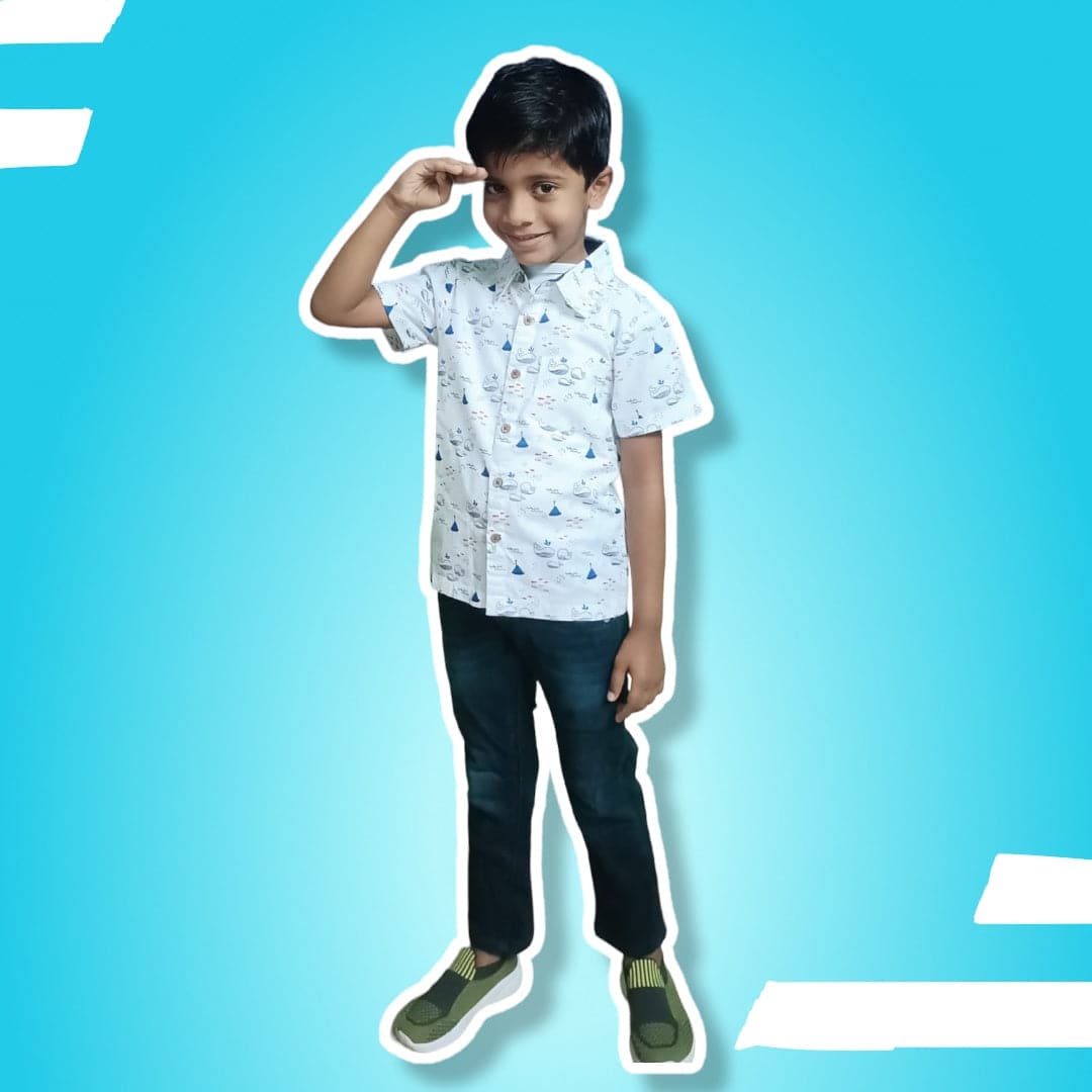 Young Birds Boys Short Sleeve Shirt