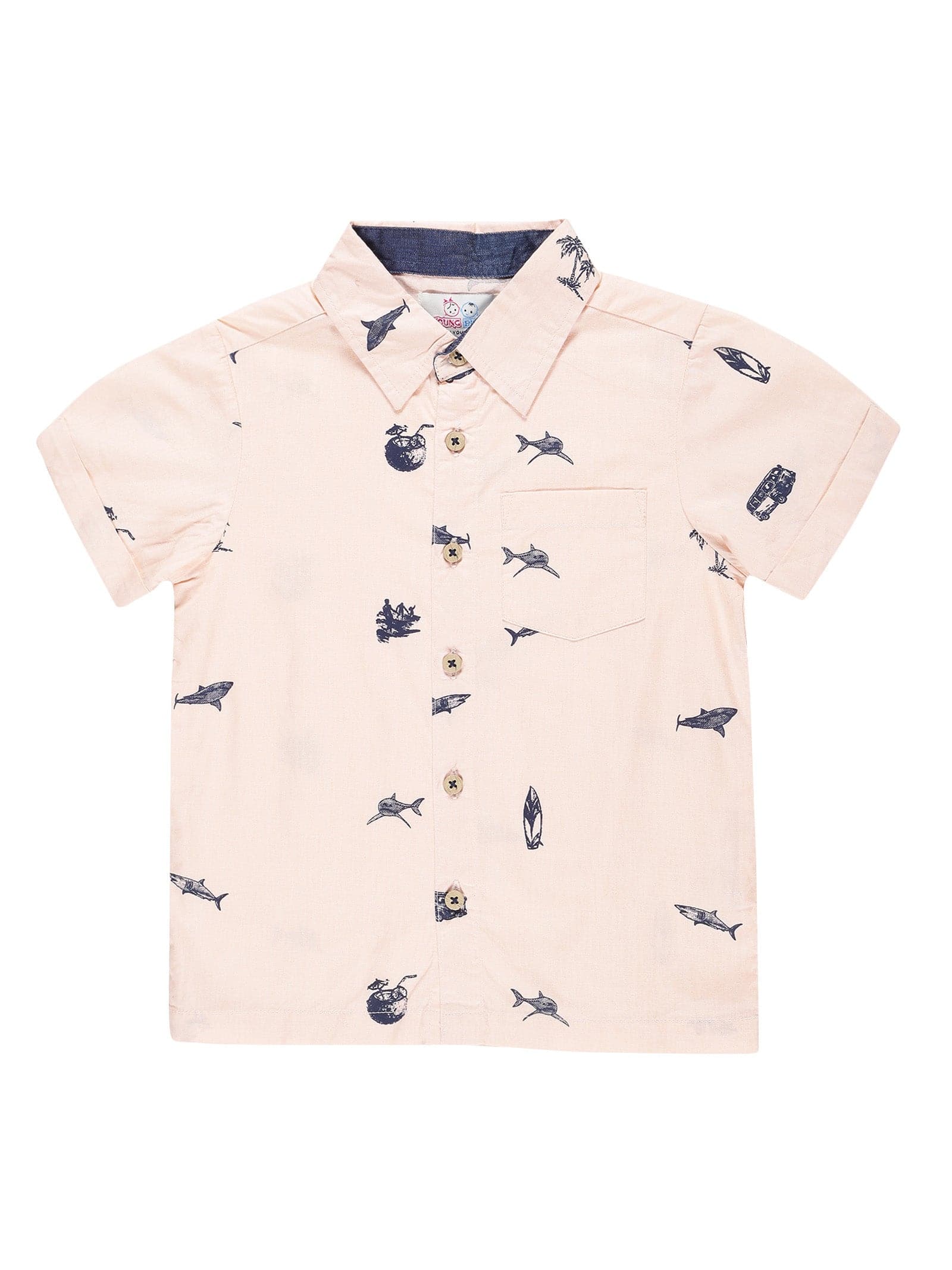 Young Birds Boys Short Sleeve Shirt