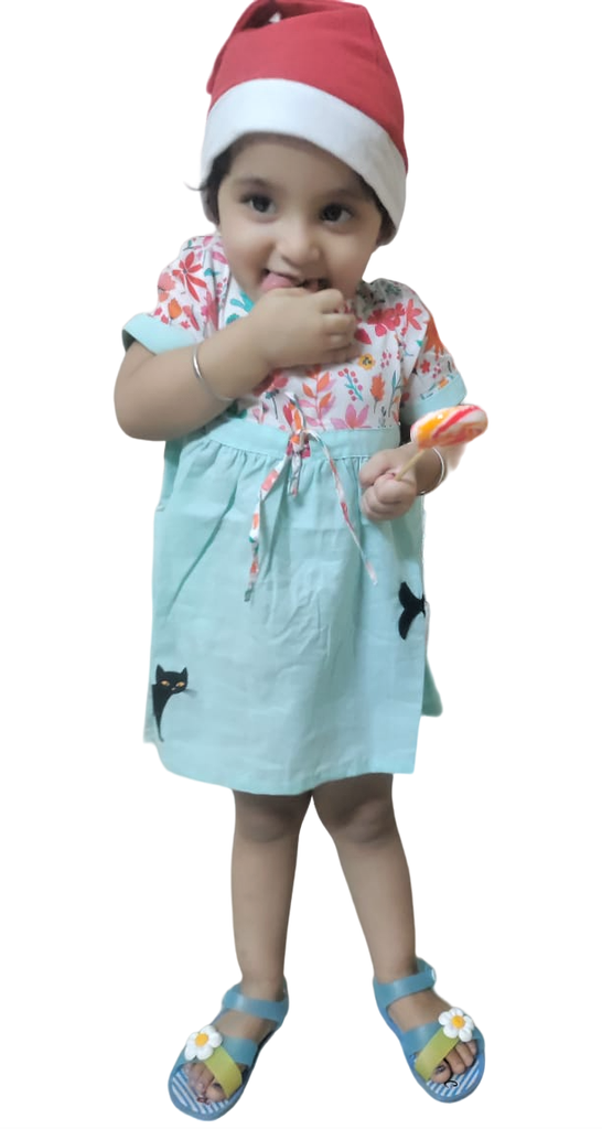 Young Birds Cat'N'Fish Baby Dress