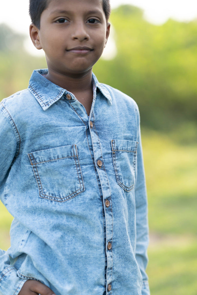 Young Birds Denim Full Sleeve Shirt