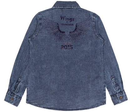 Young Birds Denim Full Sleeve Shirt