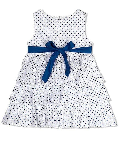 Young Birds Dot Ruffle Dress