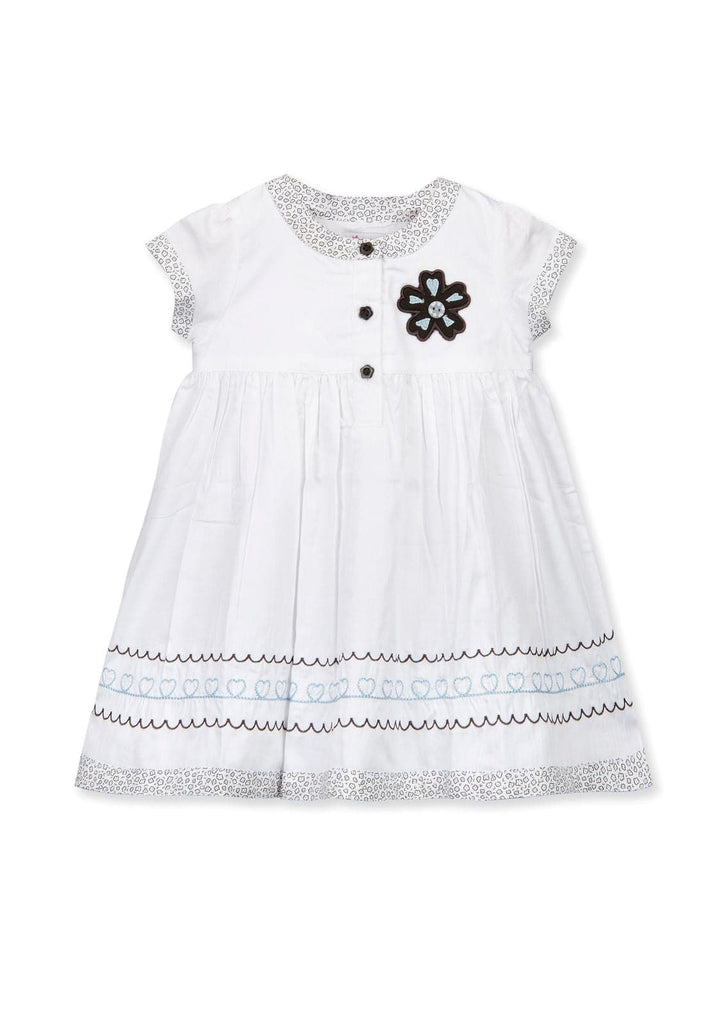 Young Birds Embroidered Dress