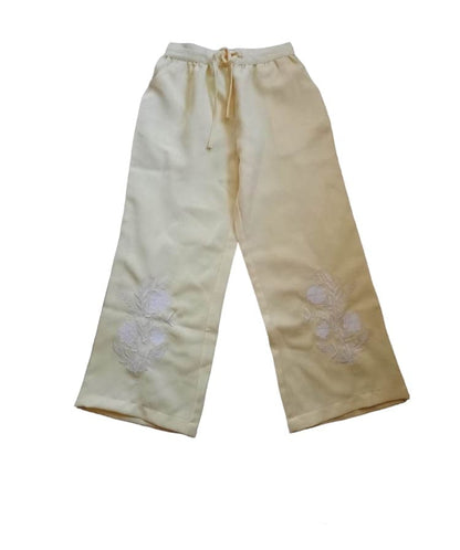 Young Birds Embroidered Palazzo Pant