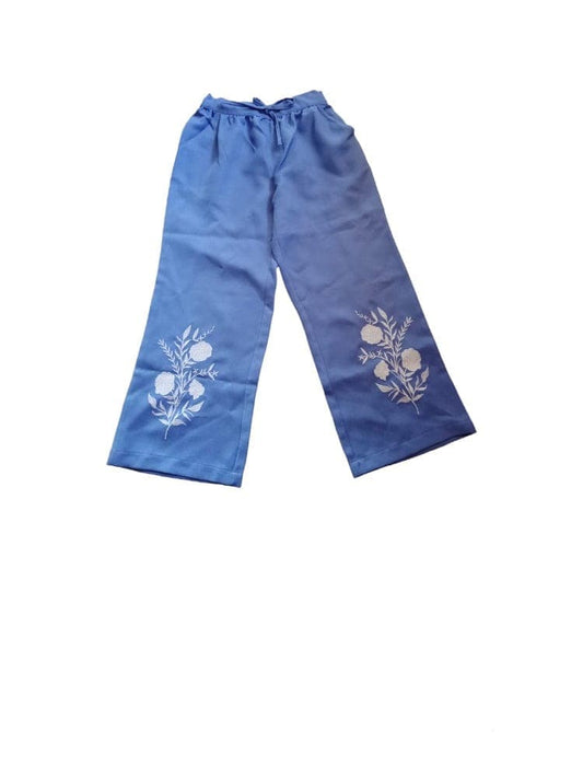 Young Birds Embroidered Palazzo Pant