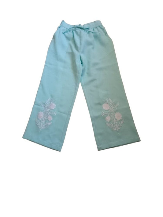 Young Birds Embroidered Palazzo Pant