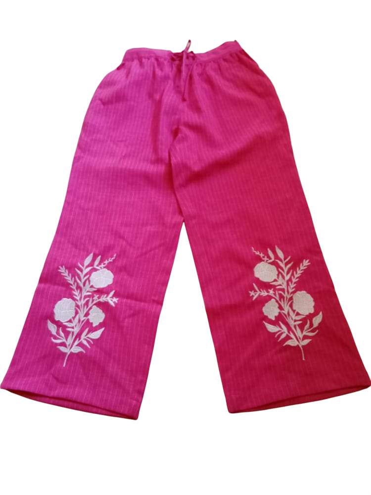 Young Birds Embroidered Palazzo Pant