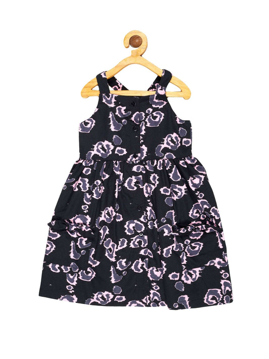 Young Birds Fancy Bow Pocket Dress