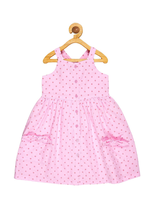 Young Birds Fancy Bow Pocket Dress