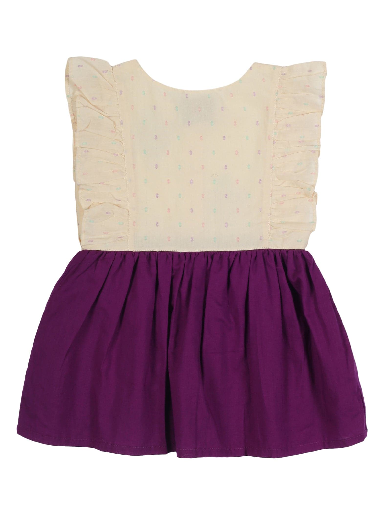 Young Birds Flare Sleeve Baby Dress