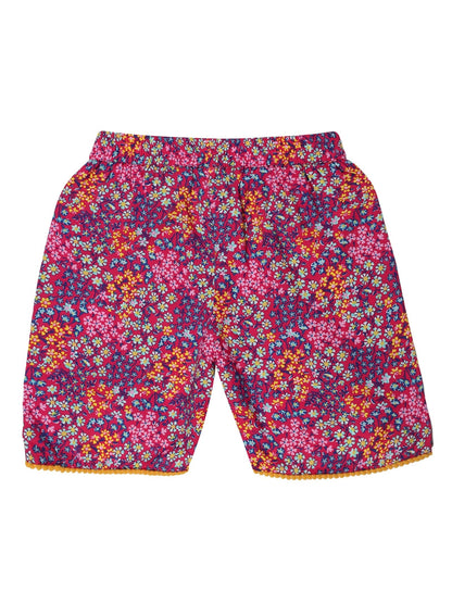 Young Birds Floral Printed Top with Short