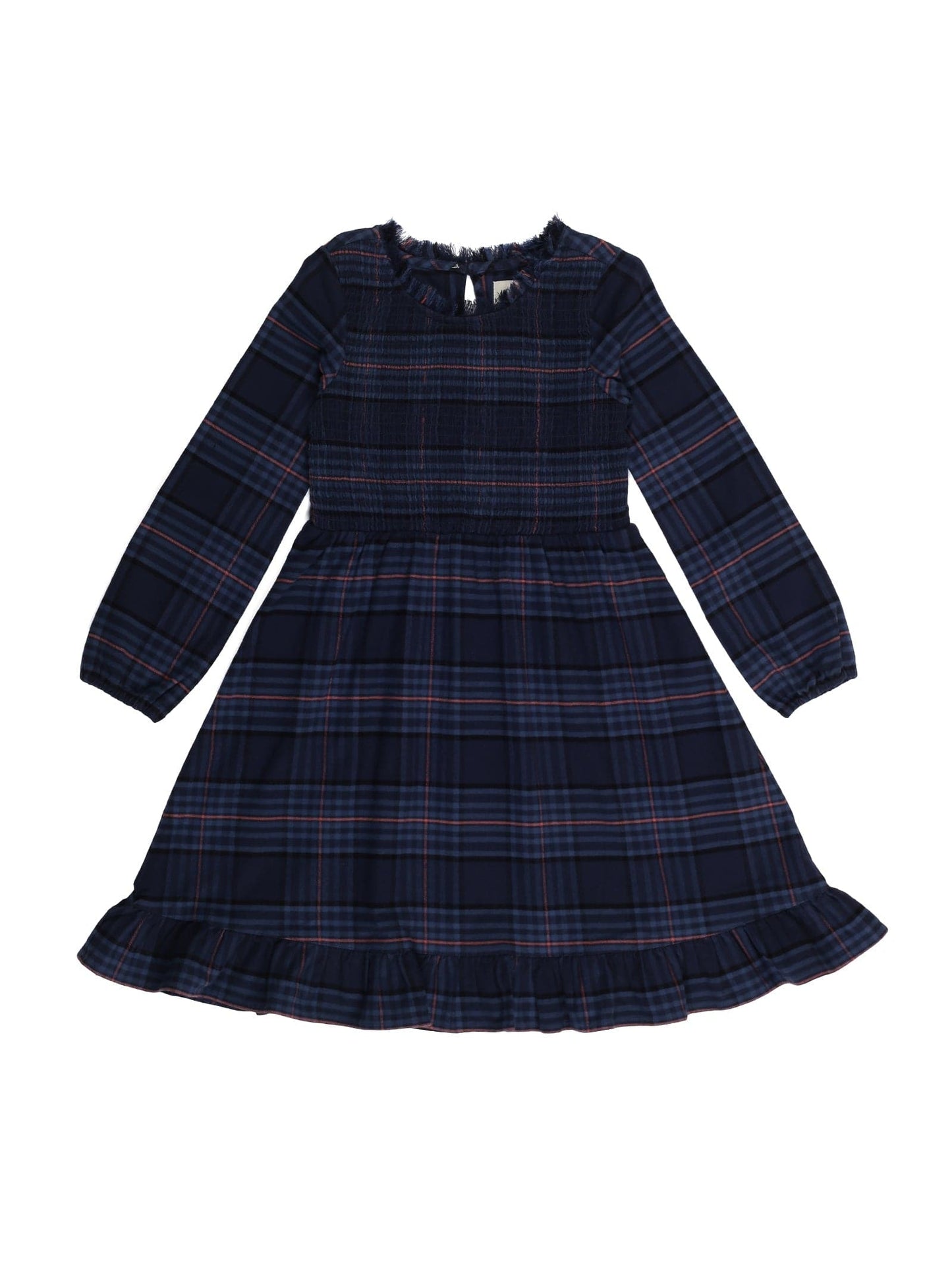 Young Birds Fringed Neck Dress