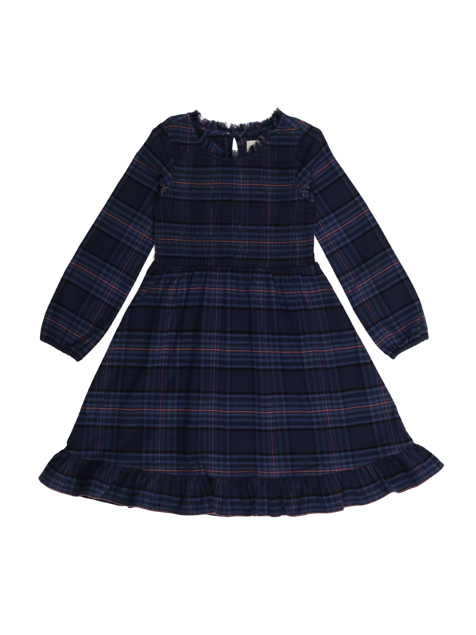Young Birds Fringed Neck Dress