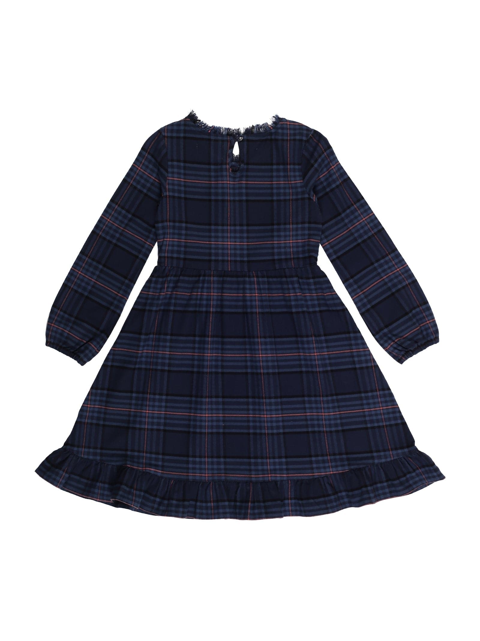 Young Birds Fringed Neck Dress