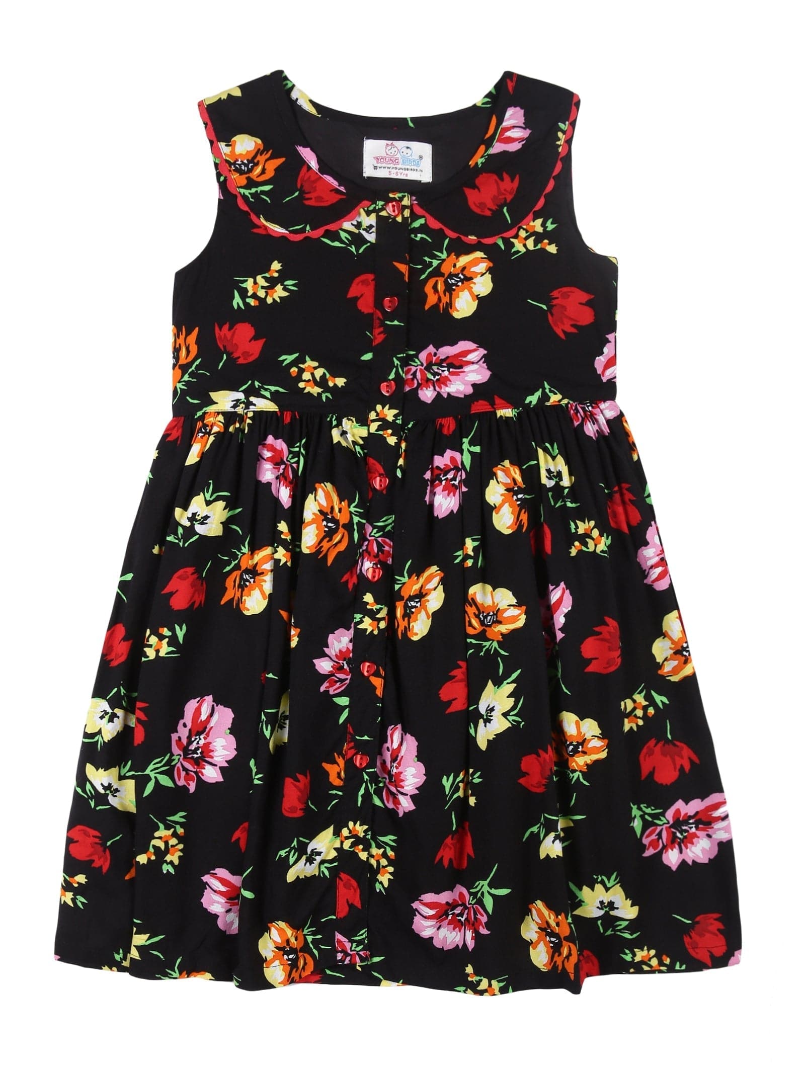 Young Birds Front Placket Dress