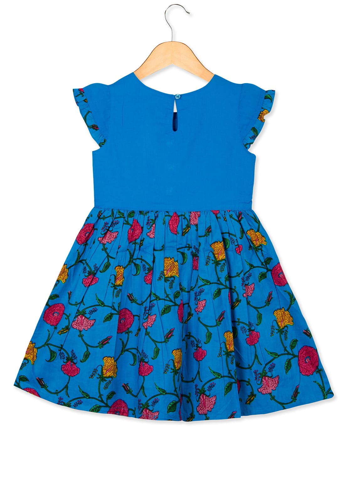Young Birds Front Ruffle Dress