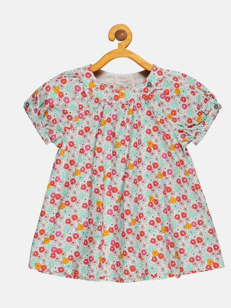 Young Birds Girls Floral Short Tops