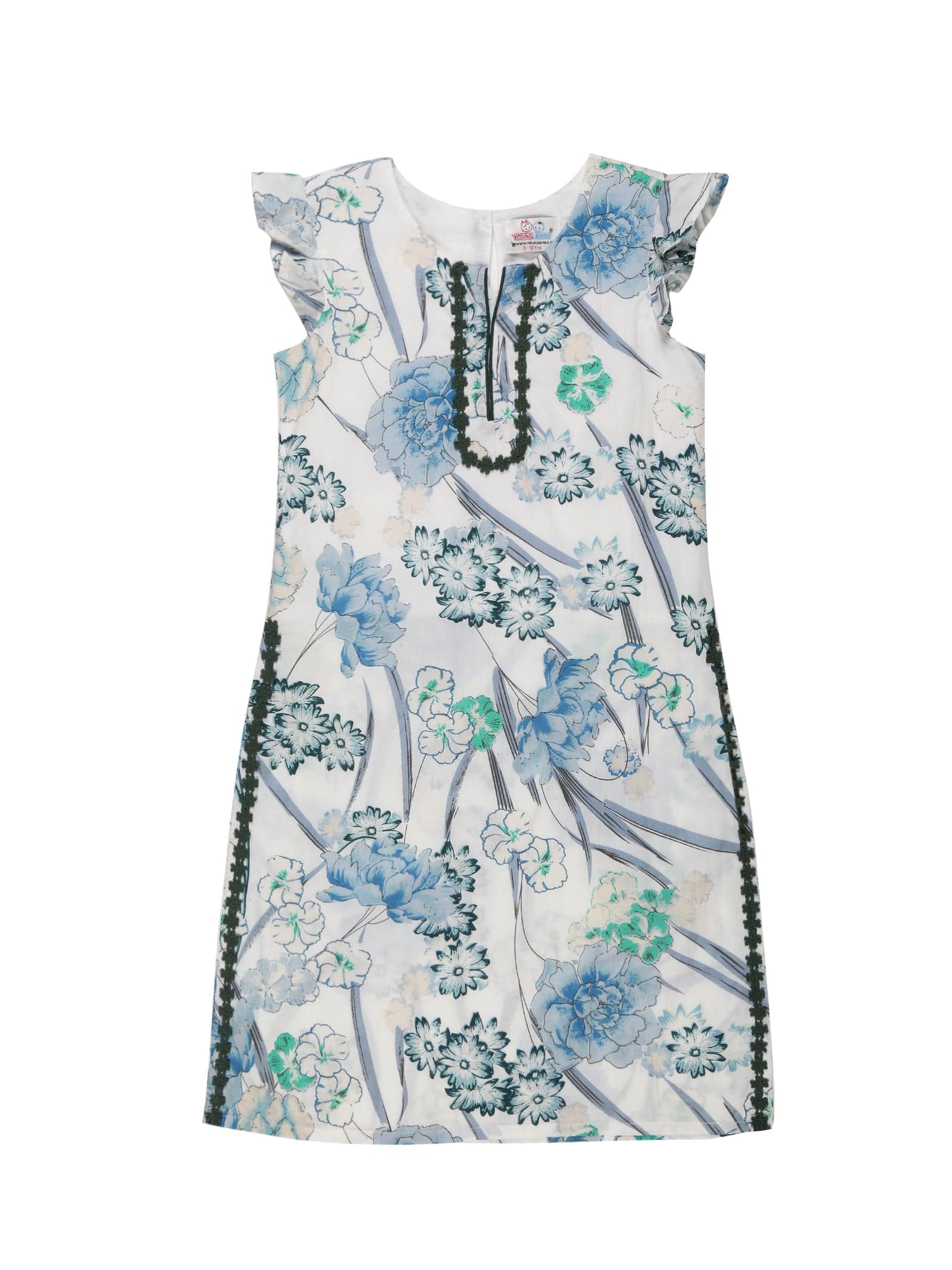 Young Birds Girls Printed Kurti