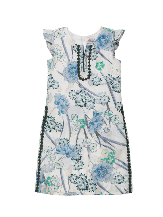 Young Birds Girls Printed Kurti