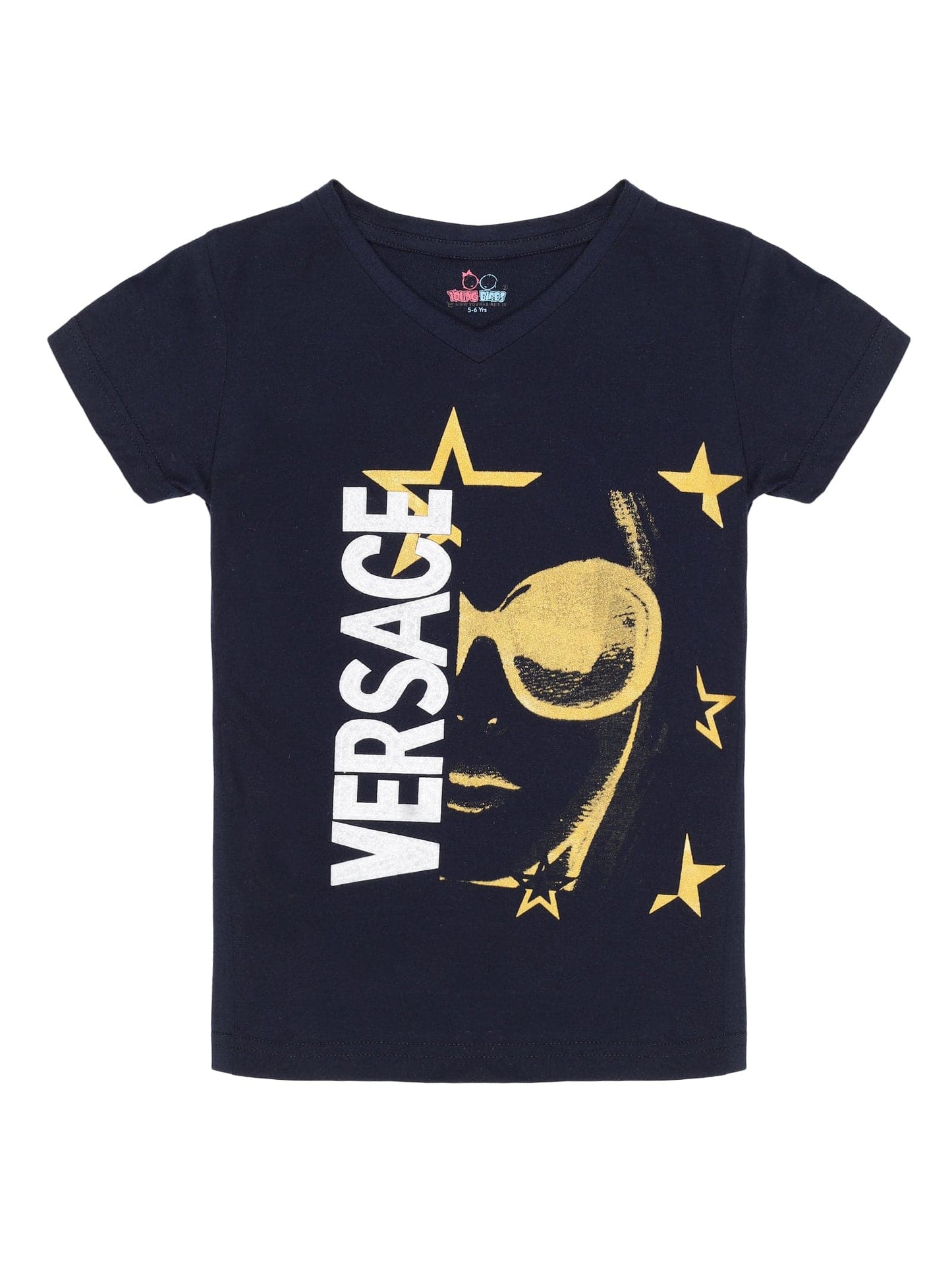 Young Birds Girls V Neck T-Shirt