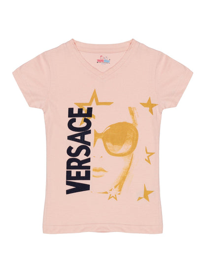 Young Birds Girls V Neck T-Shirt