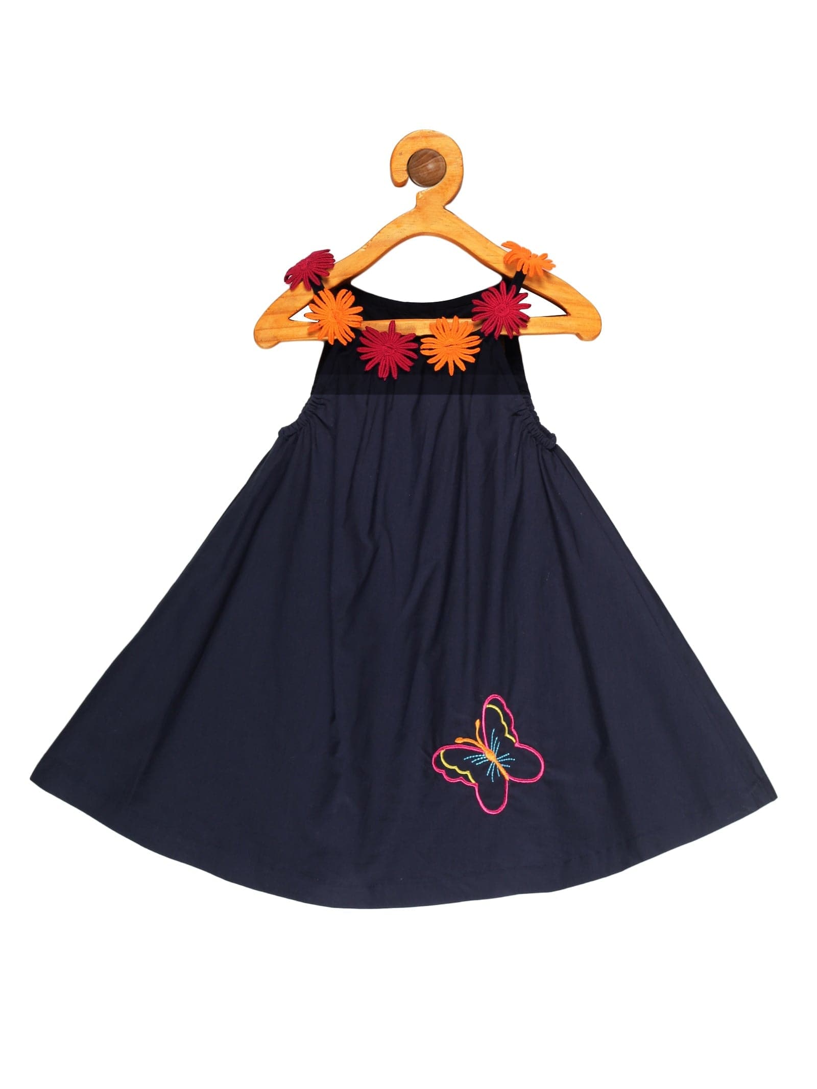 Young Birds Guipure Flower Dress