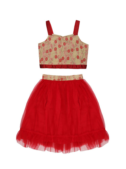 Young Birds Kids Top & Skirt Set