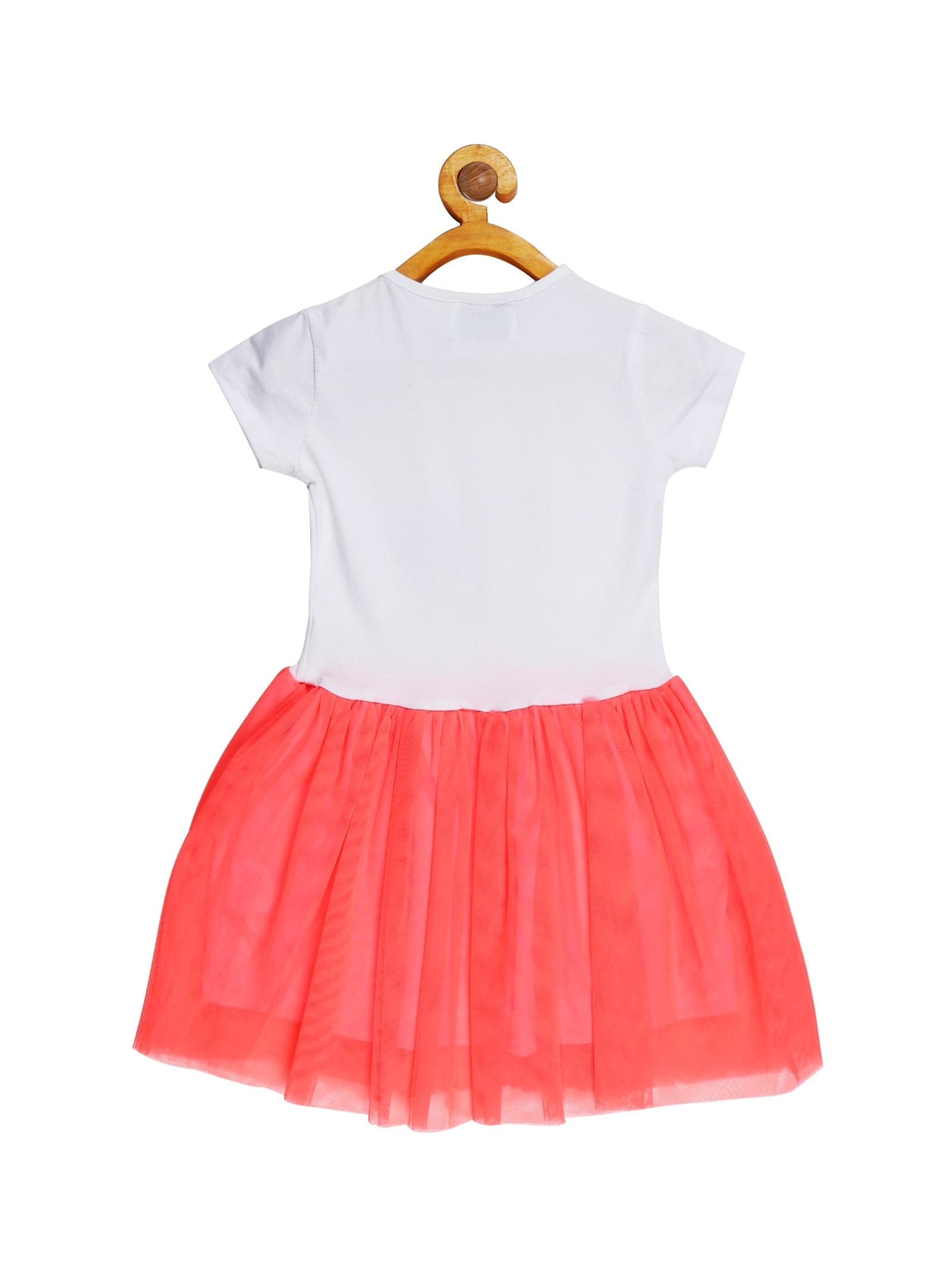 Young Birds Knit & Mesh Dress-Happy Kind