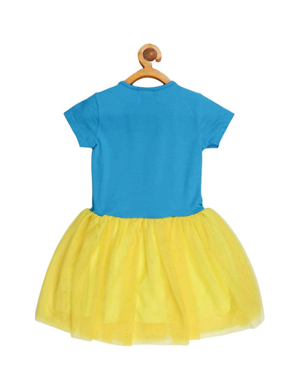 Young Birds Knit & Mesh Dress