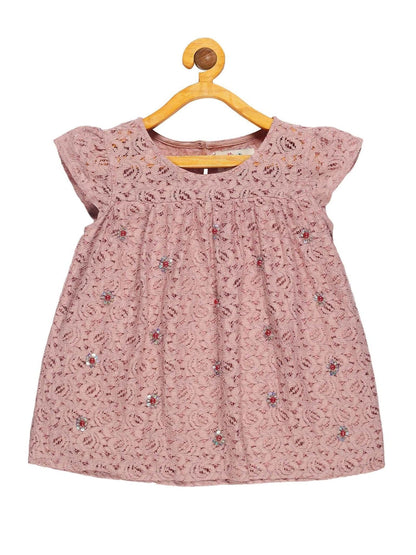 Young Birds Lace with Sequence Top